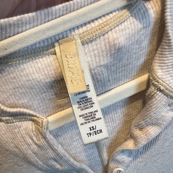 SKIMS Cotton Rib Henley Mini Dress - Picture 4 of 6